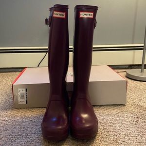 Womens Original Tall Hunter Rain Boots